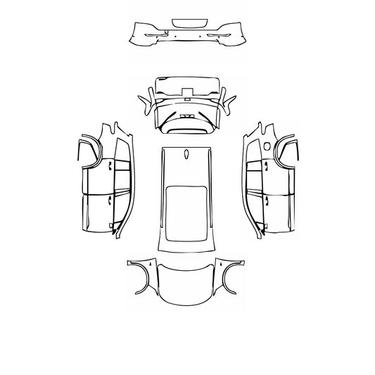 Pre-Cut PPF Cadillac XT6 Luxury 2021 - PPF-Kits