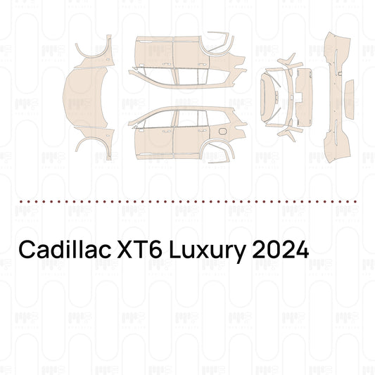 Pre-Cut PPF Cadillac XT6 Luxury 2024
