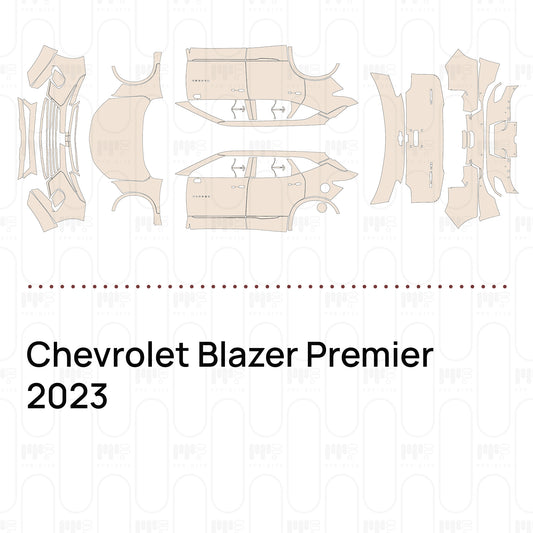 Pre-Cut PPF Chevrolet Blazer Premier 2023
