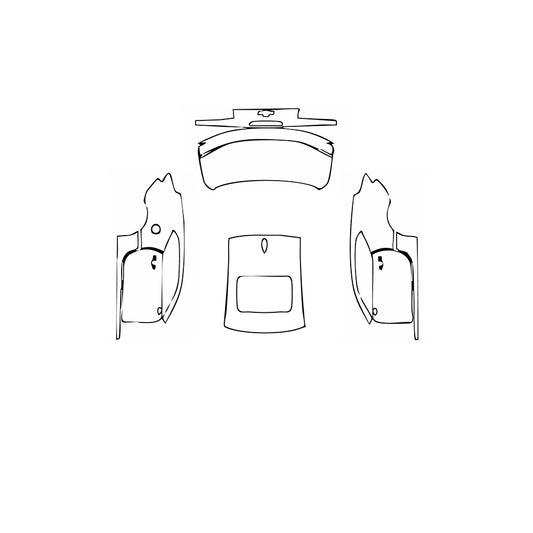 Pre-Cut PPF Chevrolet Camaro LT Coupe 2016 - PPF-Kits