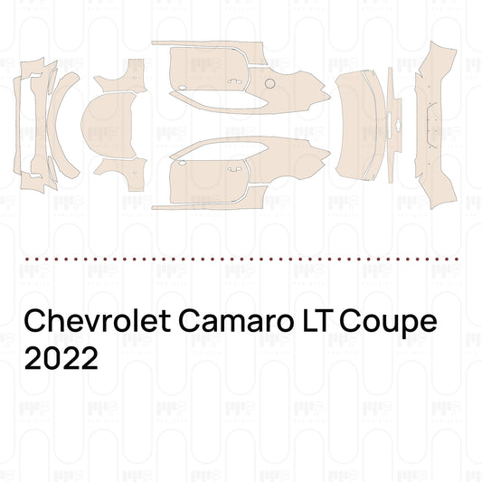 Pre-Cut PPF Chevrolet Camaro LT Coupe 2022