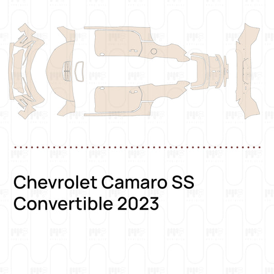 Pre-Cut PPF Chevrolet Camaro SS Convertible 2023