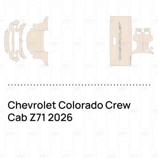 Pre-Cut PPF Chevrolet Colorado Crew Cab Z71 2026