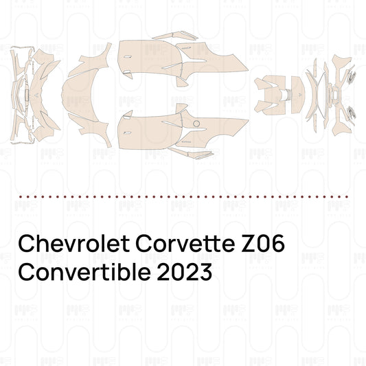 Pre-Cut PPF Chevrolet Corvette Z06 Convertible 2023