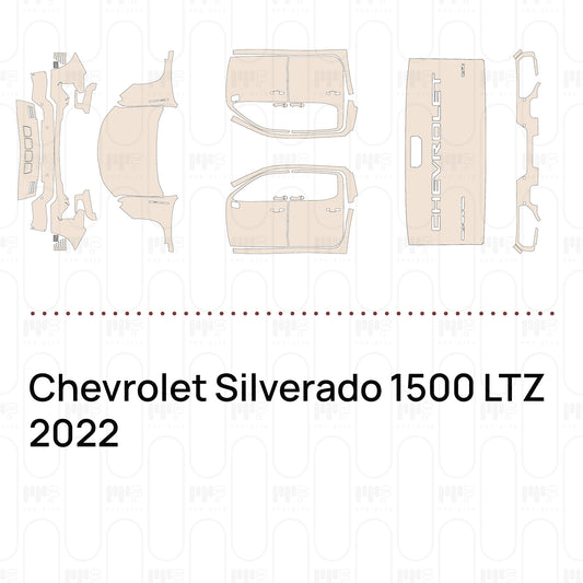 Pre-Cut PPF Chevrolet Silverado 1500 LTZ 2022
