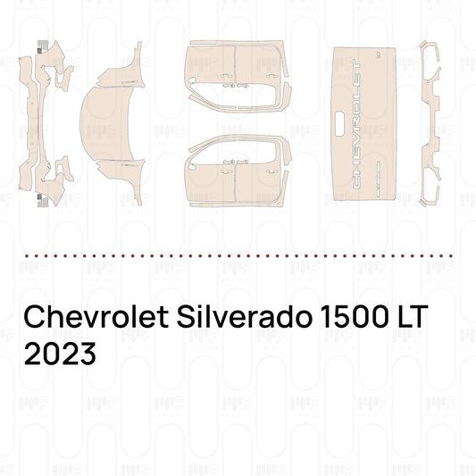 Pre-Cut PPF Chevrolet Silverado 1500 LT 2023