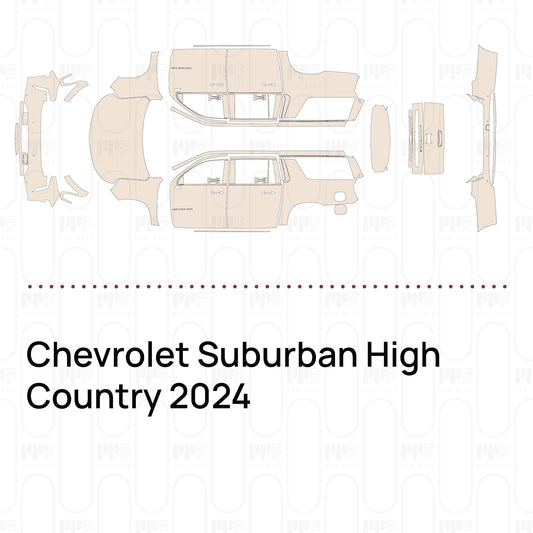Pre-Cut PPF Chevrolet Suburban High Country 2024