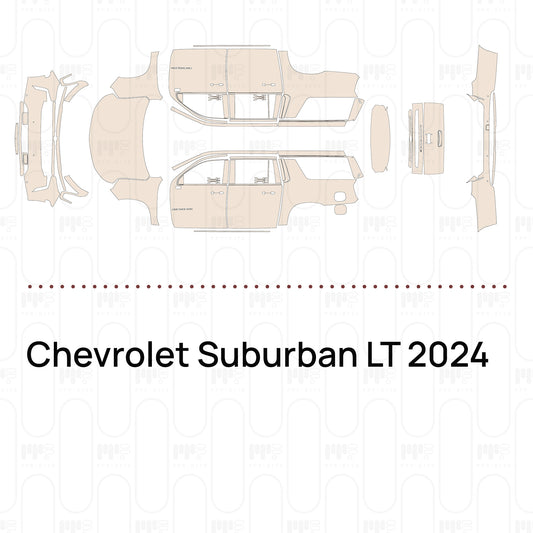 Pre-Cut PPF Chevrolet Suburban LT 2024