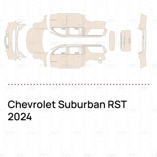 Pre-Cut PPF Chevrolet Suburban RST 2024