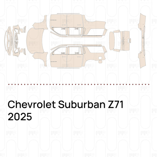 Pre-Cut PPF Chevrolet Suburban Z71 2025
