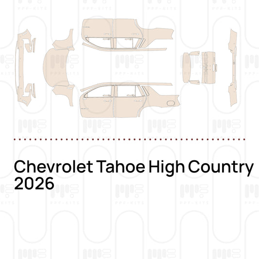 Chevrolet Tahoe High Country 2026 – Pre-Cut PPF