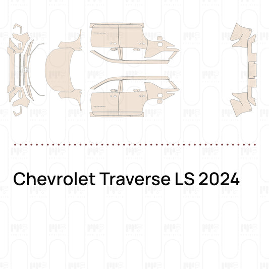 Pre-Cut PPF Chevrolet Traverse LS 2024