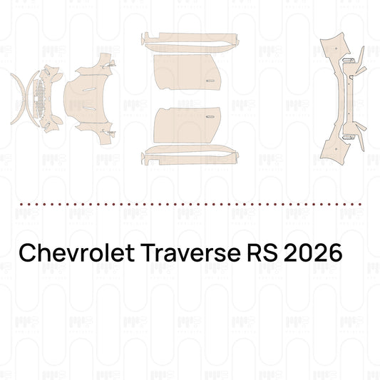 Pre-Cut PPF Chevrolet Traverse RS 2026