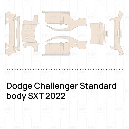 Pre-Cut PPF Dodge Challenger Standard body SXT 2022