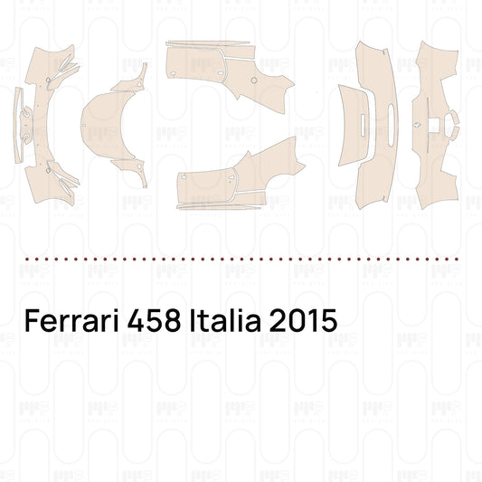 Pre-Cut PPF Ferrari 458 Italia 2015