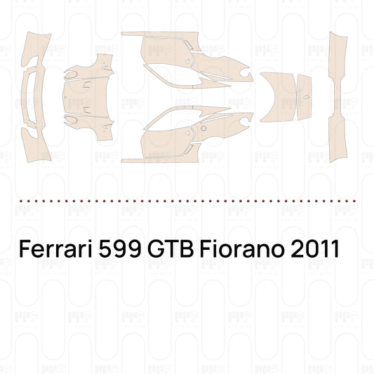 Pre-Cut PPF Ferrari 599 GTB Fiorano 2011