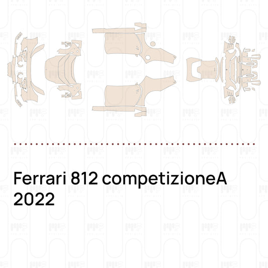 Pre-Cut PPF Ferrari 812 competizioneA 2022