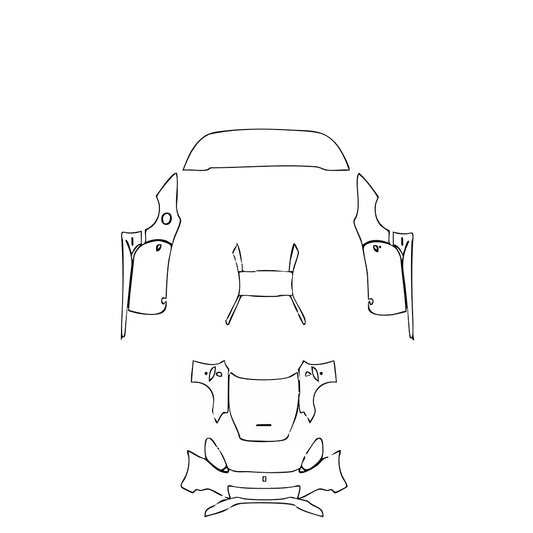 Pre-Cut PPF Ferrari California 2011 - PPF-Kits