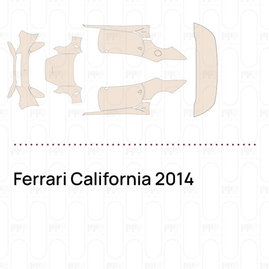 Pre-Cut PPF Ferrari California 2014