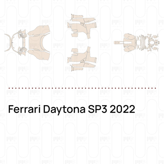 Pre-Cut PPF Ferrari Daytona SP3 2022