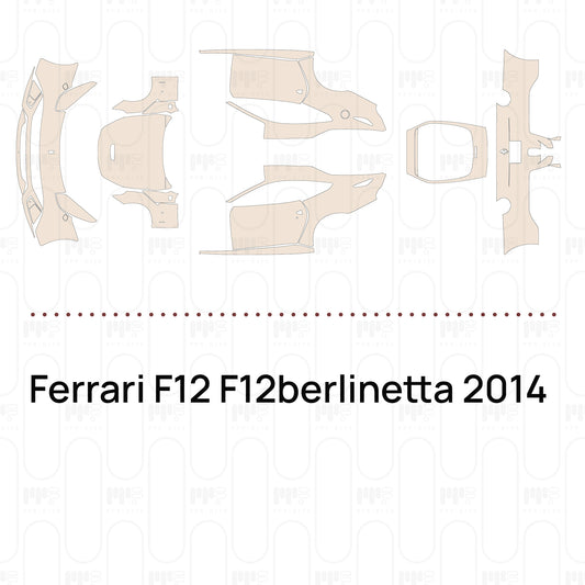 Pre-Cut PPF Ferrari F12 F12berlinetta 2014