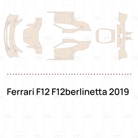 Pre-Cut PPF Ferrari F12 F12berlinetta 2019