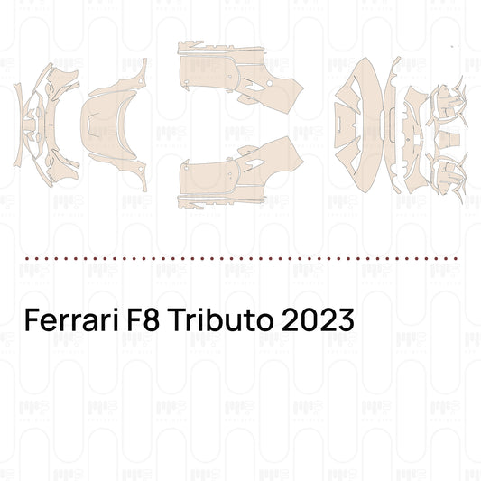 Pre-Cut PPF Ferrari F8 Tributo 2023