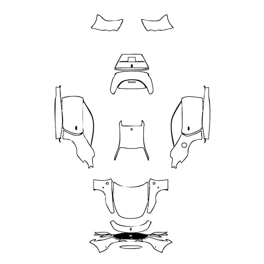 Pre-Cut PPF Ferrari Roma Coupe 2022 - PPF-Kits