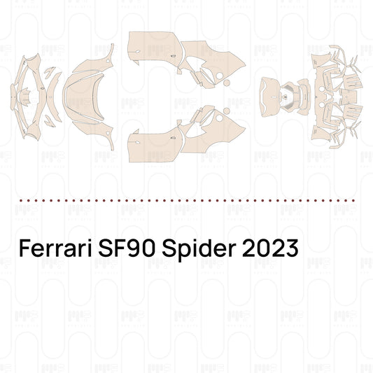 Pre-Cut PPF Ferrari SF90 Spider 2023