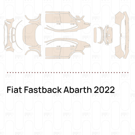 Pre-Cut PPF Fiat Fastback Abarth 2022