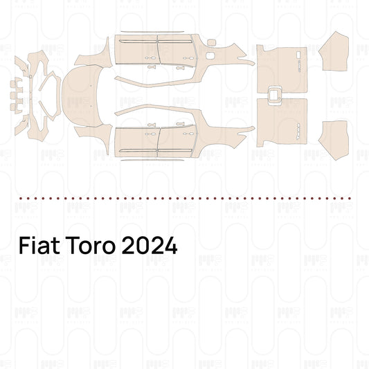 Pre-Cut PPF Fiat Toro 2024
