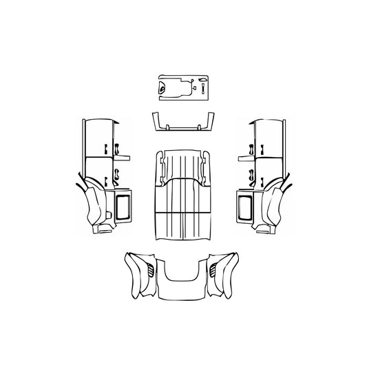 Pre-Cut PPF Ford Bronco 4 Door Raptor 2022 - PPF-Kits