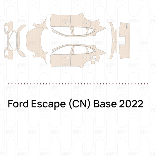 Pre-Cut PPF Ford Escape (CN) Base 2022