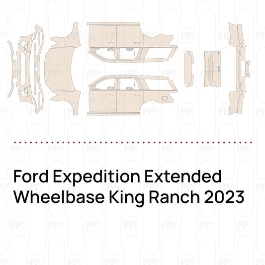 Pre-Cut PPF Ford Expedition Extended Wheelbase King Ranch 2023