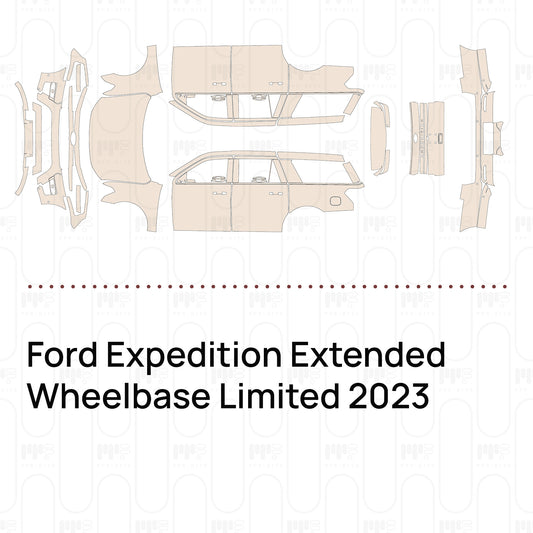 Pre-Cut PPF Ford Expedition Extended Wheelbase Limited 2023