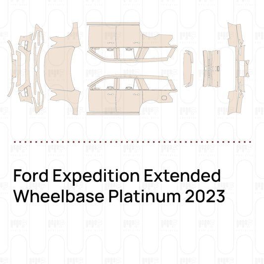 Pre-Cut PPF Ford Expedition Extended Wheelbase Platinum 2023