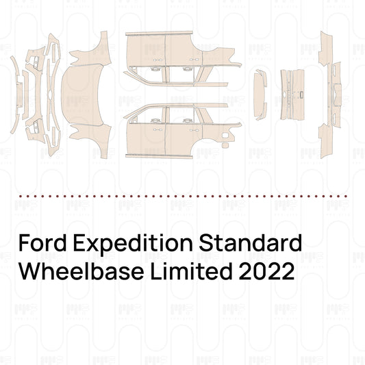Pre-Cut PPF Ford Expedition Standard Wheelbase Limited 2022