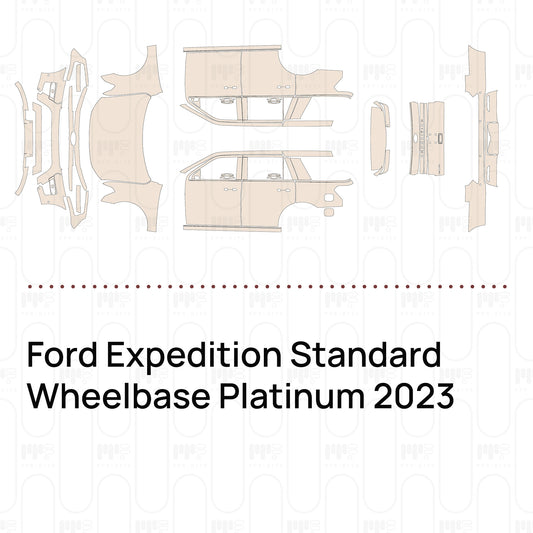Pre-Cut PPF Ford Expedition Standard Wheelbase Platinum 2023