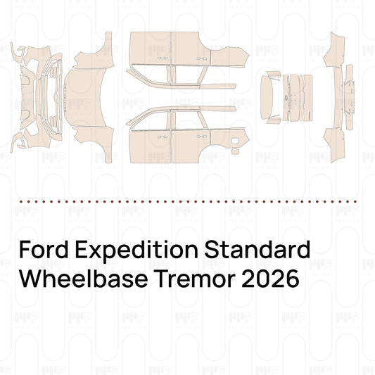 Pre-Cut PPF Ford Expedition Standard Wheelbase Tremor 2026