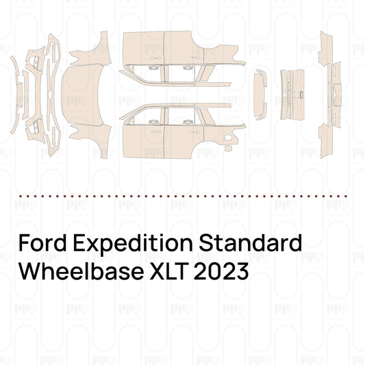 Pre-Cut PPF Ford Expedition Standard Wheelbase XLT 2023