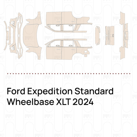 Pre-Cut PPF Ford Expedition Standard Wheelbase XLT 2024