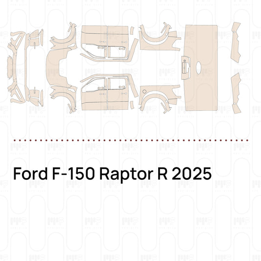 Pre-Cut PPF Ford F-150 Raptor R 2025