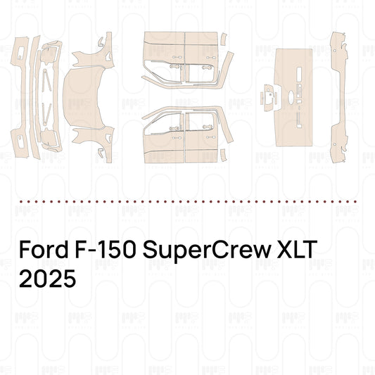 Pre-Cut PPF Ford F-150 SuperCrew XLT 2025