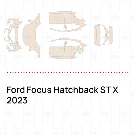 Pre-Cut PPF Ford Focus Hatchback ST X 2023