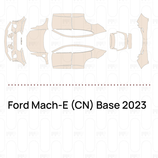 Pre-Cut PPF Ford Mach-E (CN) Base 2023