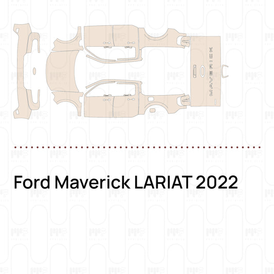 Pre-Cut PPF Ford Maverick LARIAT 2022