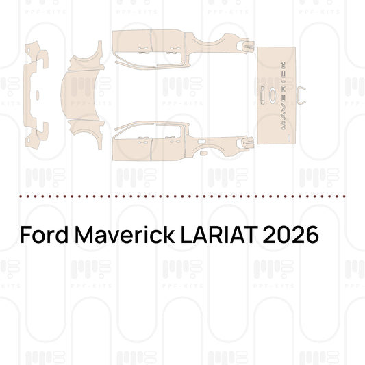 Ford Maverick LARIAT 2026 – Pre-Cut PPF