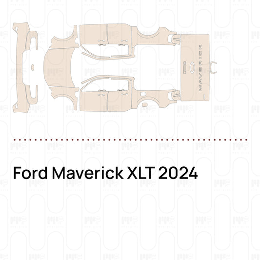 Pre-Cut PPF Ford Maverick XLT 2024