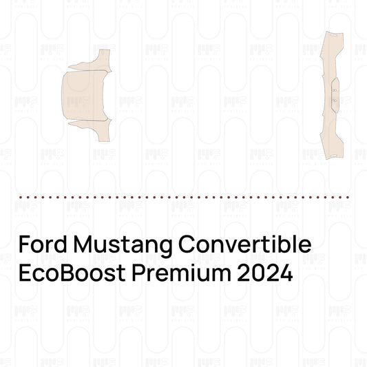 Pre-Cut PPF Ford Mustang Convertible EcoBoost Premium 2024