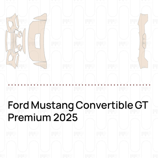 Pre-Cut PPF Ford Mustang Convertible GT Premium 2025